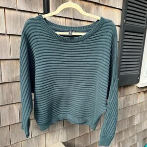 MOON & MADISON, Knit Sweater, Small, Green